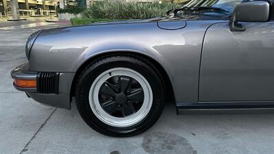 1986 Porsche 911 Carrera  in Meteor Gray Metallic and Black All-Leather Interior California Car - Photo 28 - Tarzana, CA 91356