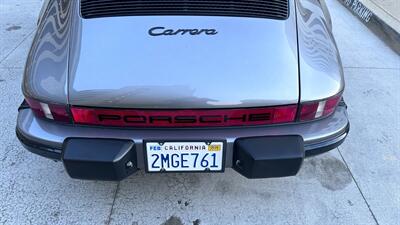 1986 Porsche 911 Carrera  in Meteor Gray Metallic and Black All-Leather Interior California Car - Photo 92 - Tarzana, CA 91356