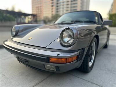 1986 Porsche 911 Carrera  in Meteor Gray Metallic and Black All-Leather Interior California Car - Photo 45 - Tarzana, CA 91356