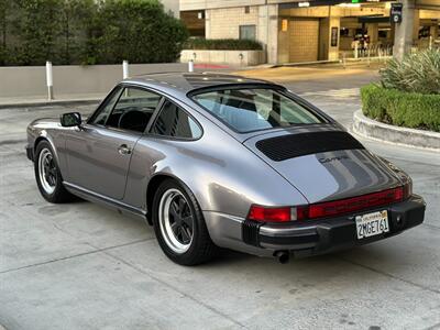 1986 Porsche 911 Carrera  in Meteor Gray Metallic and Black All-Leather Interior California Car - Photo 5 - Tarzana, CA 91356