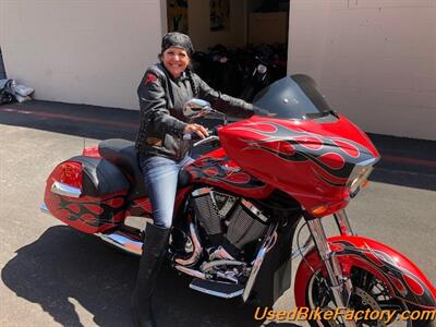 2015 Victory CROSS COUNTRY Black Flame Factory custom  ABS - Photo 1 - San Diego, CA 92121