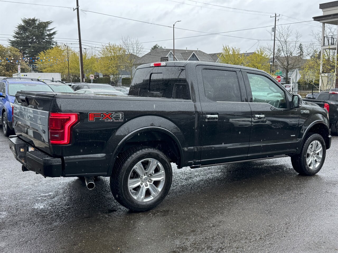 2015 Ford F-150 Platinum 4x4 ADAPTIVE CRUISE PANORAMA   - Photo 8 - Portland, OR 97211