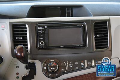 2013 Toyota Sienna LIMITED NAV BK/CAM LTHR DVD LADY OWN HWY MILES   - Photo 28 - Stafford, TX 77477