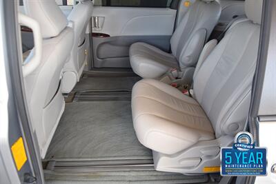 2013 Toyota Sienna LIMITED NAV BK/CAM LTHR DVD LADY OWN HWY MILES   - Photo 37 - Stafford, TX 77477