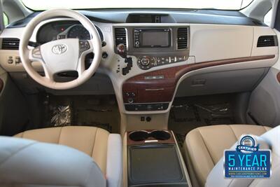 2013 Toyota Sienna LIMITED NAV BK/CAM LTHR DVD LADY OWN HWY MILES   - Photo 27 - Stafford, TX 77477