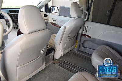 2013 Toyota Sienna LIMITED NAV BK/CAM LTHR DVD LADY OWN HWY MILES   - Photo 35 - Stafford, TX 77477