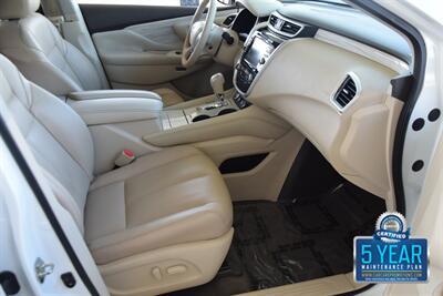 2017 Nissan Murano PLATINUM EDI NAV BK/CAM ROOF FRESH TRADE CLEAN   - Photo 31 - Stafford, TX 77477