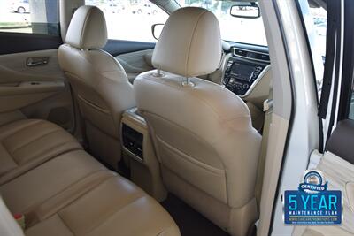 2017 Nissan Murano PLATINUM EDI NAV BK/CAM ROOF FRESH TRADE CLEAN   - Photo 35 - Stafford, TX 77477