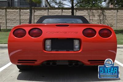 1998 Chevrolet Corvette CONVERTIBLE 6SPD MANUAL 37K LOW MILES NEW TRADE IN   - Photo 21 - Stafford, TX 77477