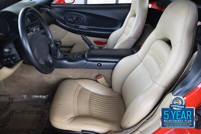 1998 Chevrolet Corvette CONVERTIBLE 6SPD MANUAL 37K LOW MILES NEW TRADE IN   - Photo 27 - Stafford, TX 77477