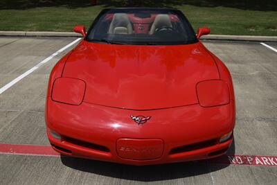 1998 Chevrolet Corvette CONVERTIBLE 6SPD MANUAL 37K LOW MILES NEW TRADE IN   - Photo 3 - Stafford, TX 77477