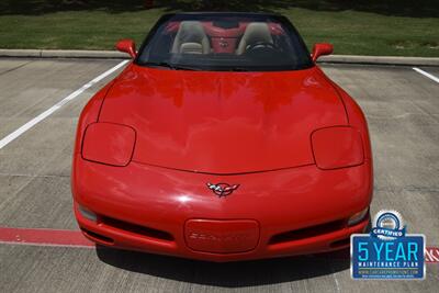 1998 Chevrolet Corvette CONVERTIBLE 6SPD MANUAL 37K LOW MILES NEW TRADE IN   - Photo 3 - Stafford, TX 77477