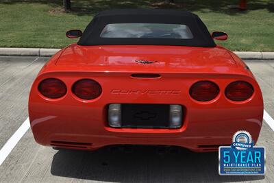 1998 Chevrolet Corvette CONVERTIBLE 6SPD MANUAL 37K LOW MILES NEW TRADE IN   - Photo 20 - Stafford, TX 77477