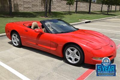 1998 Chevrolet Corvette CONVERTIBLE 6SPD MANUAL 37K LOW MILES NEW TRADE IN   - Photo 5 - Stafford, TX 77477