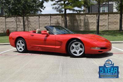1998 Chevrolet Corvette CONVERTIBLE 6SPD MANUAL 37K LOW MILES NEW TRADE IN   - Photo 23 - Stafford, TX 77477