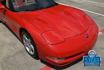 1998 Chevrolet Corvette CONVERTIBLE 6SPD MANUAL 37K LOW MILES NEW TRADE IN   - Photo 12 - Stafford, TX 77477
