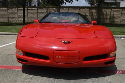 1998 Chevrolet Corvette CONVERTIBLE 6SPD MANUAL 37K LOW MILES NEW TRADE IN   - Photo 4 - Stafford, TX 77477