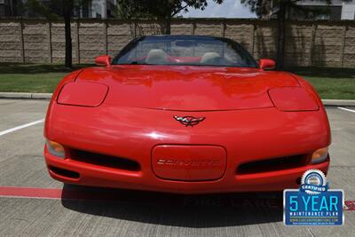 1998 Chevrolet Corvette CONVERTIBLE 6SPD MANUAL 37K LOW MILES NEW TRADE IN   - Photo 4 - Stafford, TX 77477