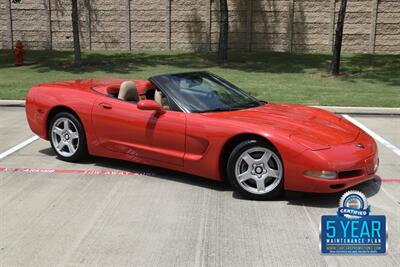 1998 Chevrolet Corvette CONVERTIBLE 6SPD MANUAL 37K LOW MILES NEW TRADE IN   - Photo 1 - Stafford, TX 77477