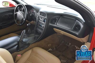 1998 Chevrolet Corvette CONVERTIBLE 6SPD MANUAL 37K LOW MILES NEW TRADE IN   - Photo 26 - Stafford, TX 77477