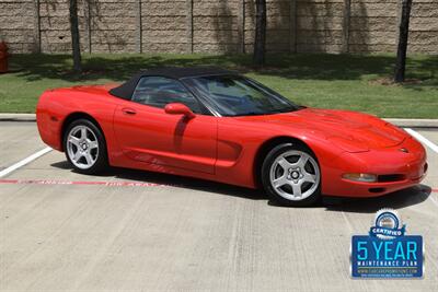 1998 Chevrolet Corvette CONVERTIBLE 6SPD MANUAL 37K LOW MILES NEW TRADE IN   - Photo 34 - Stafford, TX 77477