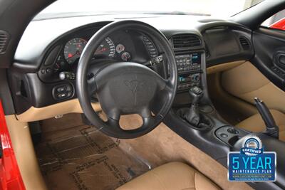 1998 Chevrolet Corvette CONVERTIBLE 6SPD MANUAL 37K LOW MILES NEW TRADE IN   - Photo 25 - Stafford, TX 77477
