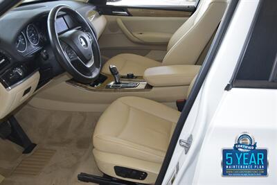2014 BMW X3 xDrive35i AWD PANO ROOF HTD SEATS 83K MILES CLEAN   - Photo 30 - Stafford, TX 77477