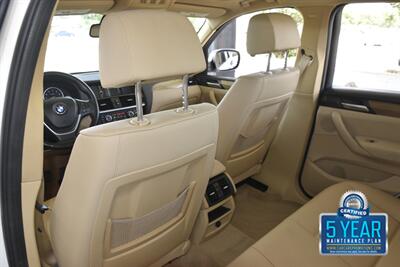 2014 BMW X3 xDrive35i AWD PANO ROOF HTD SEATS 83K MILES CLEAN   - Photo 34 - Stafford, TX 77477