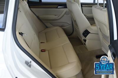 2014 BMW X3 xDrive35i AWD PANO ROOF HTD SEATS 83K MILES CLEAN   - Photo 37 - Stafford, TX 77477