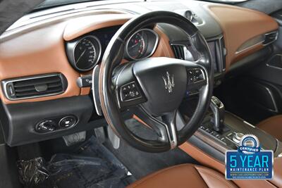 2019 Maserati Levante S GranLusso BRN/GRAY INT NAV 74K MILES FRESH TRADE   - Photo 28 - Stafford, TX 77477