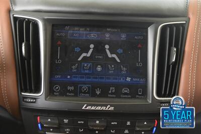 2019 Maserati Levante S GranLusso BRN/GRAY INT NAV 74K MILES FRESH TRADE   - Photo 27 - Stafford, TX 77477