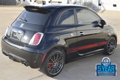 2013 FIAT 500 ABARTH EDITION 5SPD MANUAL RED/BLK LTHR INT NICE   - Photo 15 - Stafford, TX 77477