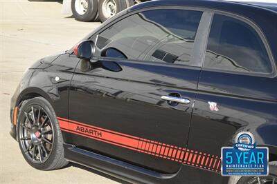 2013 FIAT 500 ABARTH EDITION 5SPD MANUAL RED/BLK LTHR INT NICE   - Photo 18 - Stafford, TX 77477