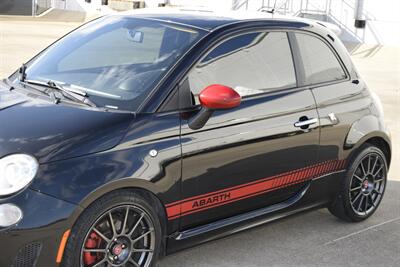 2013 FIAT 500 ABARTH EDITION 5SPD MANUAL RED/BLK LTHR INT NICE   - Photo 7 - Stafford, TX 77477