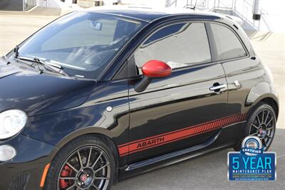 2013 FIAT 500 ABARTH EDITION 5SPD MANUAL RED/BLK LTHR INT NICE   - Photo 7 - Stafford, TX 77477