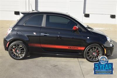 2013 FIAT 500 ABARTH EDITION 5SPD MANUAL RED/BLK LTHR INT NICE   - Photo 13 - Stafford, TX 77477