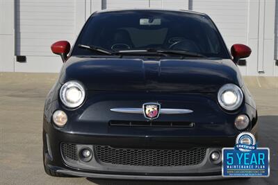 2013 FIAT 500 ABARTH EDITION 5SPD MANUAL RED/BLK LTHR INT NICE   - Photo 3 - Stafford, TX 77477