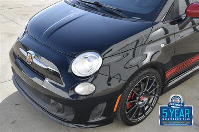 2013 FIAT 500 ABARTH EDITION 5SPD MANUAL RED/BLK LTHR INT NICE   - Photo 10 - Stafford, TX 77477