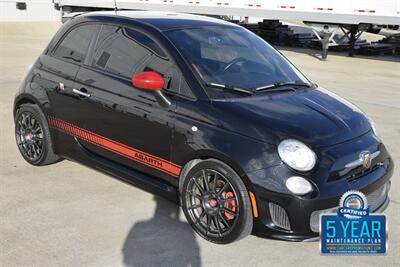 2013 FIAT 500 ABARTH EDITION 5SPD MANUAL RED/BLK LTHR INT NICE   - Photo 4 - Stafford, TX 77477