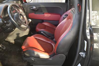 2013 FIAT 500 ABARTH EDITION 5SPD MANUAL RED/BLK LTHR INT NICE   - Photo 26 - Stafford, TX 77477