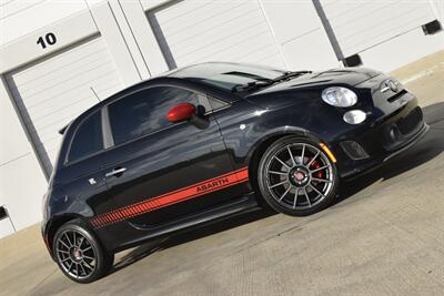 2013 FIAT 500 ABARTH EDITION 5SPD MANUAL RED/BLK LTHR INT NICE   - Photo 33 - Stafford, TX 77477