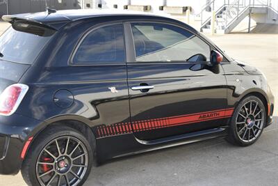 2013 FIAT 500 ABARTH EDITION 5SPD MANUAL RED/BLK LTHR INT NICE   - Photo 17 - Stafford, TX 77477