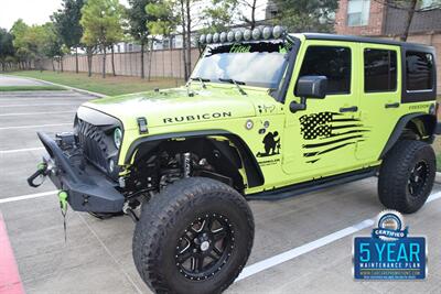 2016 Jeep Wrangler UNLIMITED RUBICON LIFTED LOTS OF MODS HEAD TURNER   - Photo 5 - Stafford, TX 77477