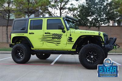 2016 Jeep Wrangler UNLIMITED RUBICON LIFTED LOTS OF MODS HEAD TURNER   - Photo 1 - Stafford, TX 77477