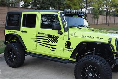 2016 Jeep Wrangler UNLIMITED RUBICON LIFTED LOTS OF MODS HEAD TURNER   - Photo 6 - Stafford, TX 77477