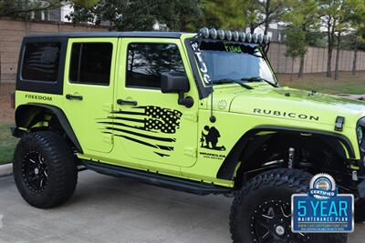 2016 Jeep Wrangler UNLIMITED RUBICON LIFTED LOTS OF MODS HEAD TURNER   - Photo 6 - Stafford, TX 77477