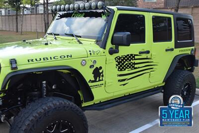 2016 Jeep Wrangler UNLIMITED RUBICON LIFTED LOTS OF MODS HEAD TURNER   - Photo 7 - Stafford, TX 77477
