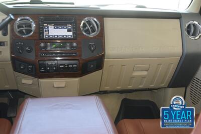 2008 Ford F-450 SUPER DUTY KING RANCH 4X4 DIESEL DUALLY TRUCK NICE   - Photo 28 - Stafford, TX 77477