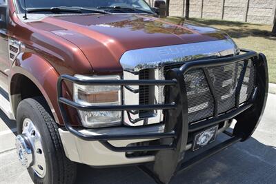 2008 Ford F-450 SUPER DUTY KING RANCH 4X4 DIESEL DUALLY TRUCK NICE   - Photo 11 - Stafford, TX 77477