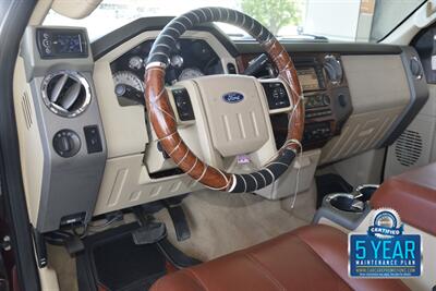 2008 Ford F-450 SUPER DUTY KING RANCH 4X4 DIESEL DUALLY TRUCK NICE   - Photo 31 - Stafford, TX 77477